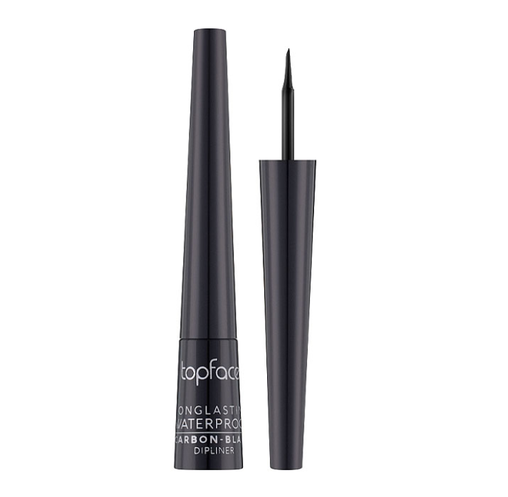 Підводка для очей водостійка Topface PT 406 Longlasting Waterproof Carbon Black