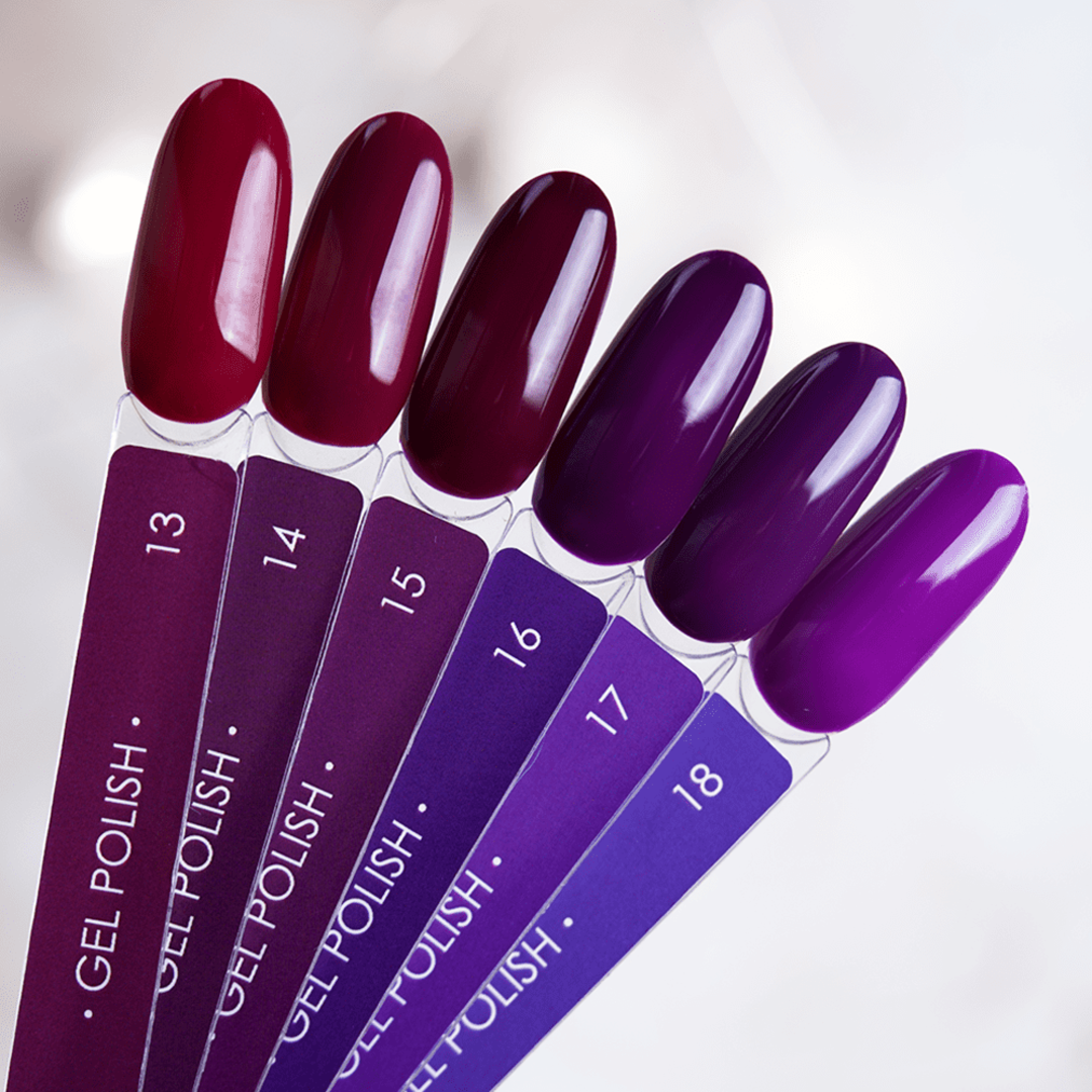 Гель лак Dark gel polish new collection №016 (фиолетовый) 6 мл