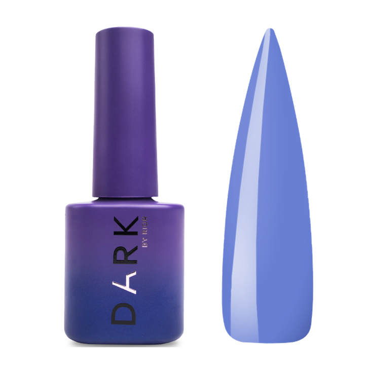 Гель лак Dark gel polish new collection №074 (синій) 6 мл