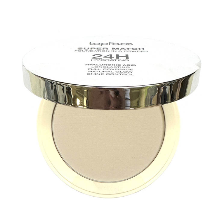 Пудра компактная TopFace PT269 "Super Match Foundation" 02 - Light Cream