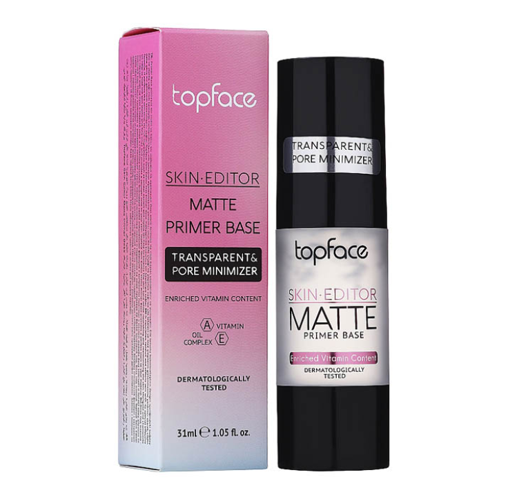 База під макіяж TopFace Skin Editor Mate Primer Base PT470 №001