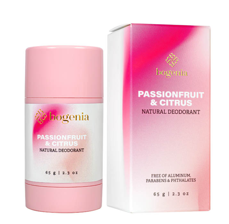 Дезодорант стік Bogenia Natural Deodorant BG429 №001 Passionfruit & Citrus 65 г