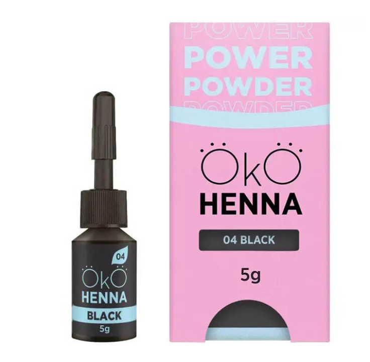 Хна для брів ОКО Power Powder №04 Black 5 г