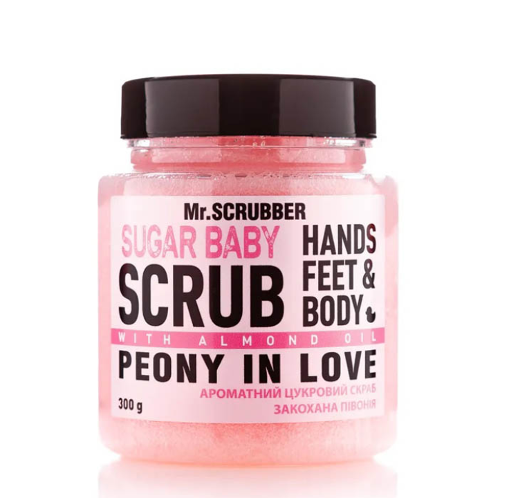 Цукровий скраб для тіла Mr.SCRUBBER Sugar Baby Peony in Love 300 г