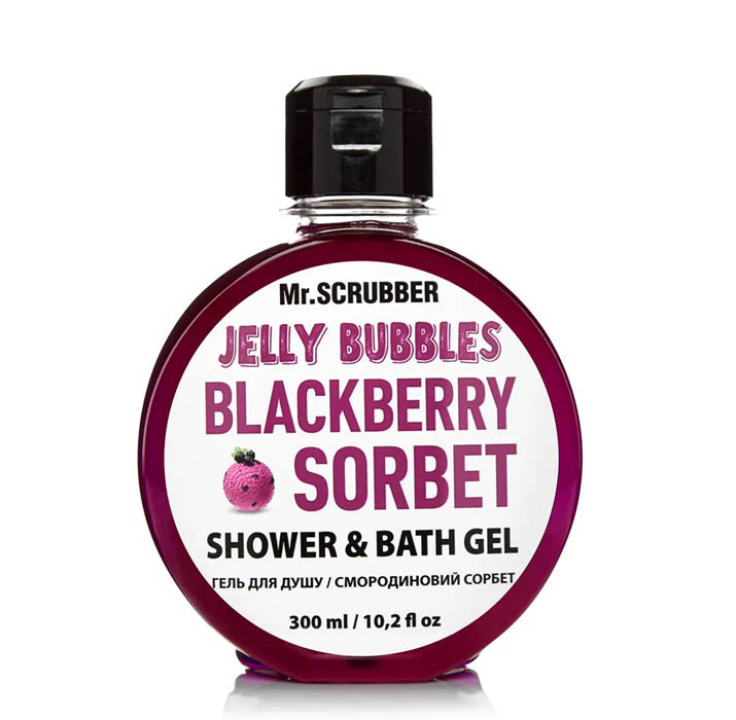 Гель для душу Mr.SCRUBBER Jelly Bubble Blackberry Sorbet 300 мл