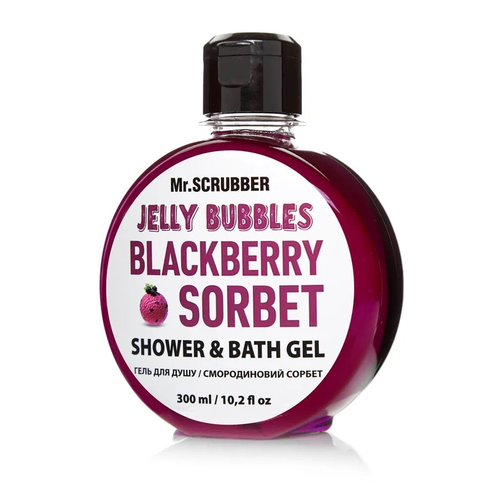 Гель для душу Mr.SCRUBBER Jelly Bubble Blackberry Sorbet 300 мл