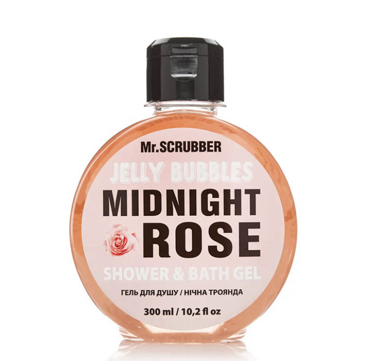 Гель для душу Mr.SCRUBBER Jelly Bubble Midnight Rose 300 мл