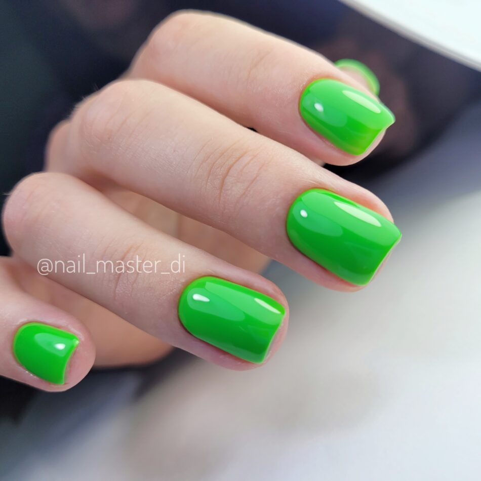Гель лак для нігтів NAILSOFTHEDAY Let&#039;s special Green (зелений) 10 мл