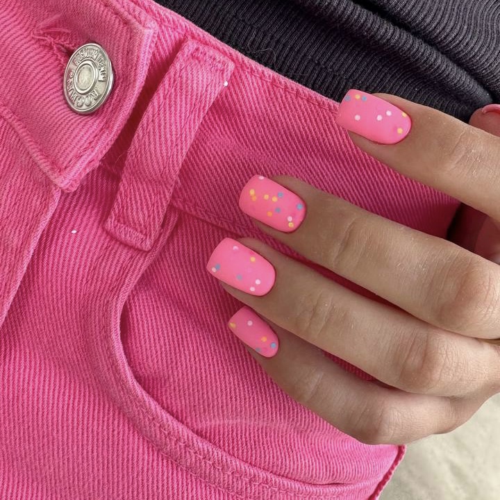 Гель лак для ногтей NAILSOFTHEDAY Let&#039;s special Pink (розовый) 10 мл