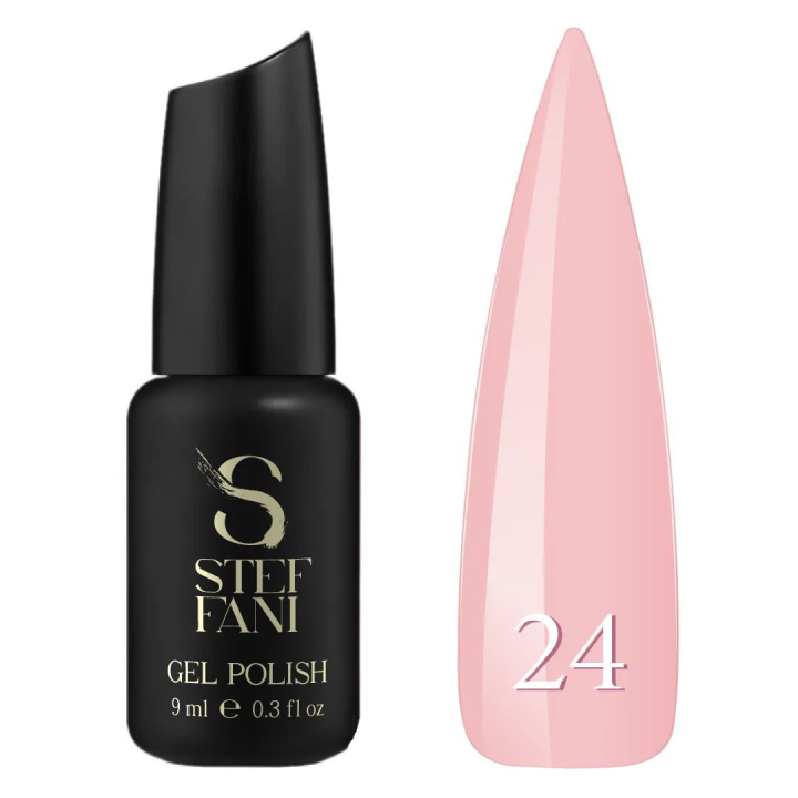 Гель лак для нігтів Steffani COLOR Gel polish №024 (рожевий) 9 мл