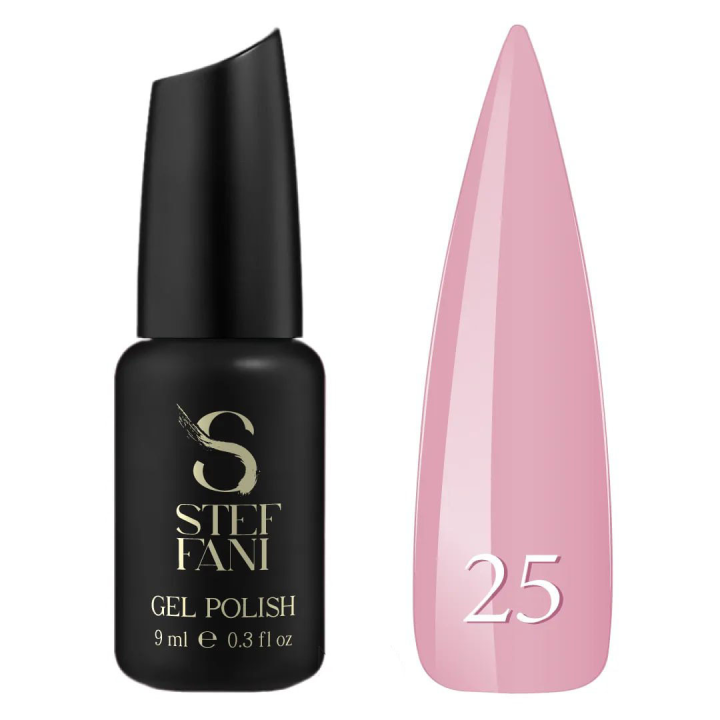 Гель лак для нігтів Steffani COLOR Gel polish №025 (рожевий) 9 мл