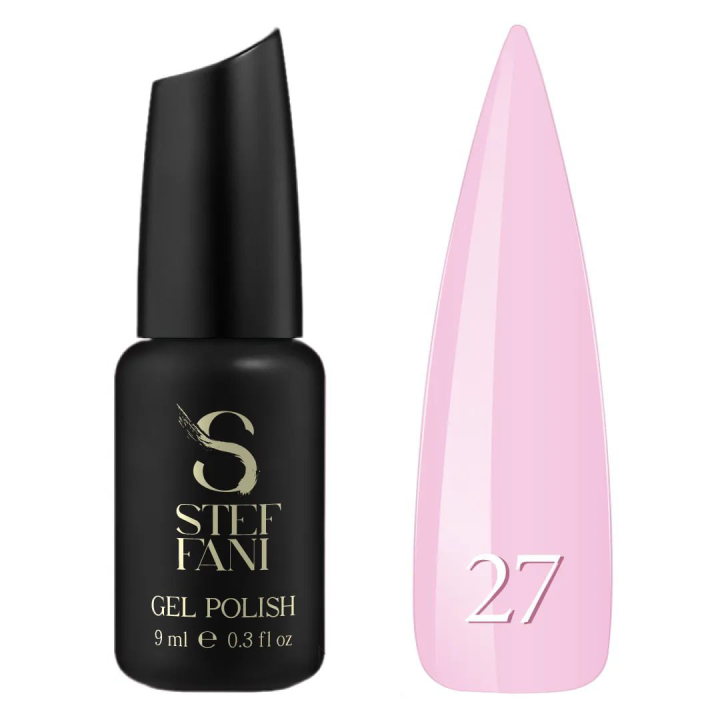 Гель лак для нігтів Steffani COLOR Gel polish №027 (рожевий) 9 мл