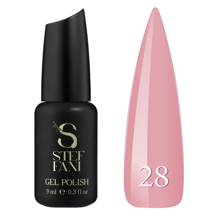 Гель лак для нігтів Steffani COLOR Gel polish №028 (рожевий) 9 мл